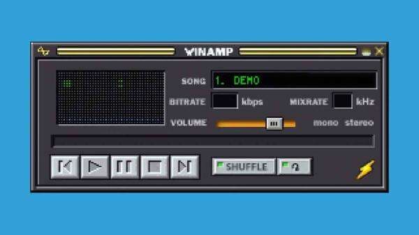 Skin Original Pemutar Media Winamp 1997 Dijual Sebagai NFT