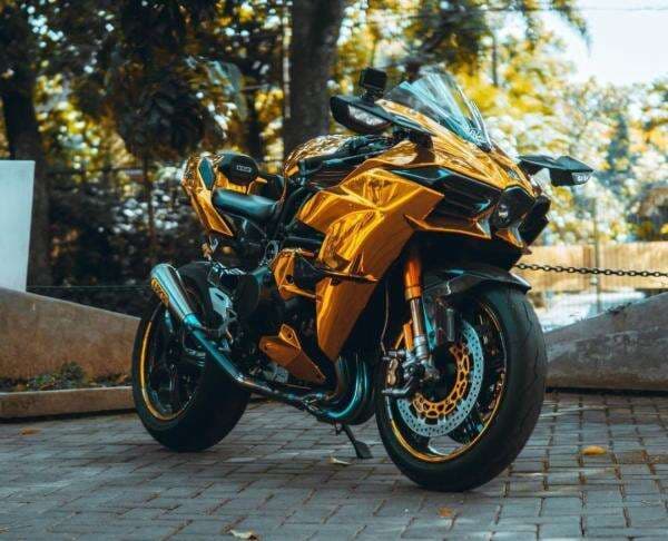 Spesifikasi Kawasaki Ninja H2 Emas Doni Salmanan yang Disita Polisi