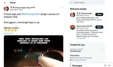 Viral Halangi Ambulance, Sopir Mercy Justru Marah Kejar Sampai RS