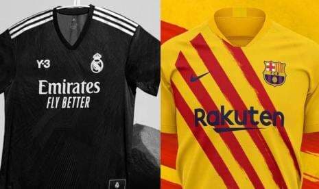 El Clasico Madrid vs Barcelona, Si Hitam versus Senyera