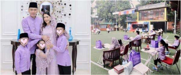 Hamil anak keempat, ini 9 momen tasyakuran 4 bulanan Aliya Rajasa