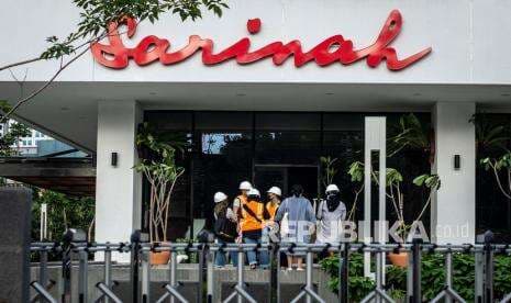 In Picture: Jelang Peresmian Kembali Gedung Sarinah Jakarta