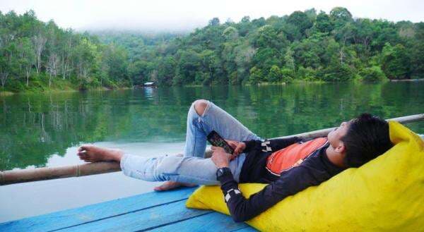 Sehari di Alimpung Island, Surga Tersembunyi Riam Kanan Kabupaten Banjar