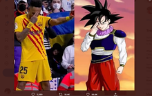 Cetak Brace di El Clasico, Pierre-Emerick Aubameyang lakukan Selebrasi ala Son Goku