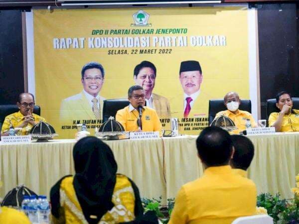 Golkar Jeneponto Dukung Taufan Pawe Maju Gubernur Sulsel