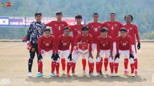 Uji Coba Pertama di Korea Selatan, Timnas U-19 Kalah Telak dari Yeungnam University