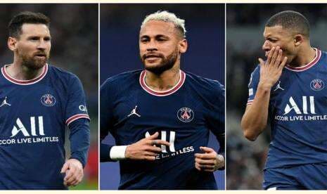 Berapa Gaji Neymar, Messi, dan Mbappe di PSG?