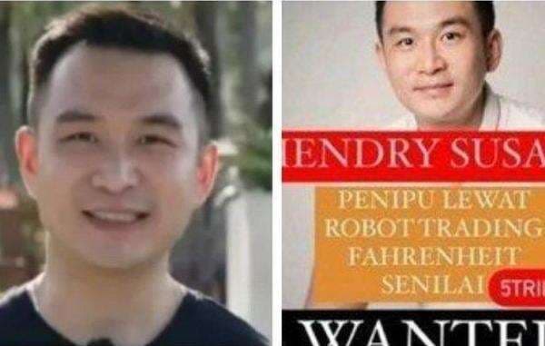 Terciduk! Ini Toh Hendry Susanto, Bos Trading Fahrenheit yang `Tilep` Uang Membernya Rp 5 Triliun
