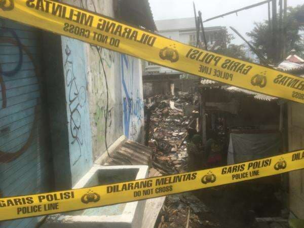 23 Rumah di Kemanggisan Terbakar, Diduga dari Kebocoran Tabung Gas
