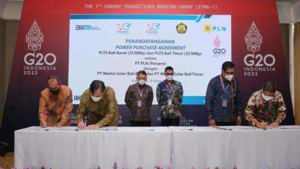 PLN Serap Listrik Hijau Dari 2 PLTS Terbesar Milik Medco Group