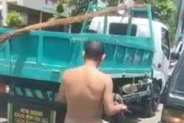 Viral Video Oknum Polisi Bugil Naik Motor di Bali, Ternyata Mau Berangkat Kerja