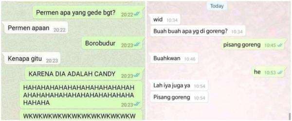 21 Chat tebak-tebakan lucu dari teman ini kocak abis