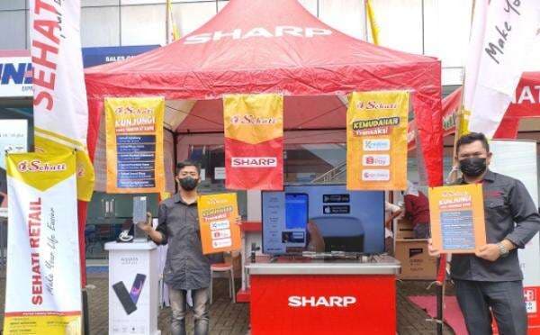 Khusus Pameran, HP Sharp Diskon 50 Persen, Honda Beri Potongan Tiga Kali Angsuran