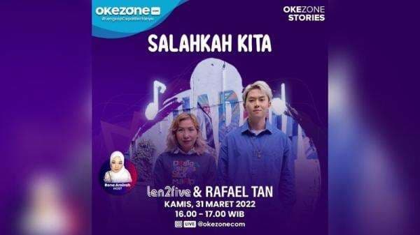 Rilis Single Bareng, Ten2Five dan Rafael Tan Bakal Hadir di Live Instagram Okezone