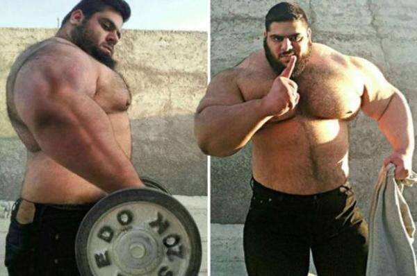 Sajad Gharibi Hulk Iran Dikecam Manipulasi Foto Tubuh, Martyn Ford: Dia Kecil!