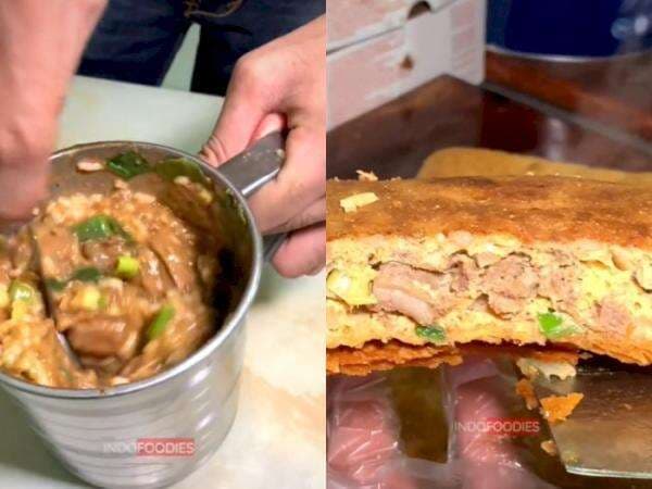 Aksi Wanita Pesan Martabak Isi Nasi Padang Bikin Netizen Heran, Gak Kebayang soal Rasa