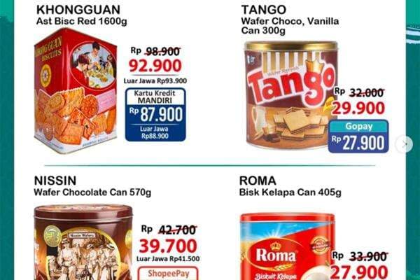 Promo Alfamart Spesial Ramadan, Belanja Camilan Murah Banget!