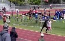Viral, Seorang Atlet SMA Tonjok Pelari Lain saat Lomba