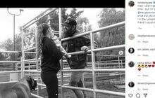 Ronda Rousey dan Suaminya Travis Browne Bercengkerama di Peternakan