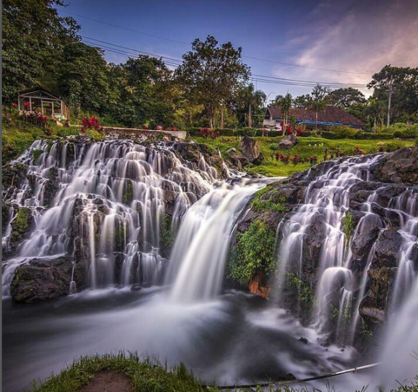 Tak Perlu ke Kanada, Miniatur Air Terjun Niagara Ini Ada di Indonesia