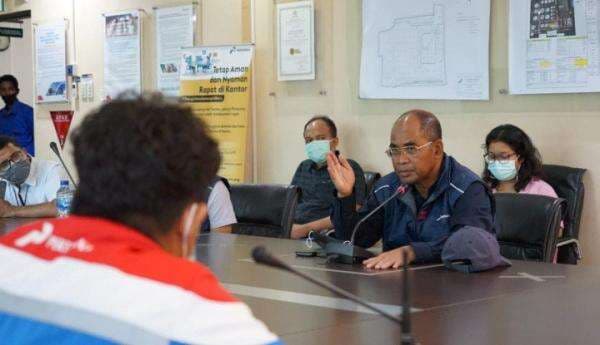 Pastikan Kesediaan BBM, Direktur Logistik & Infrastruktur Pertamina Sidak ke SPBU dan FT Medan Group