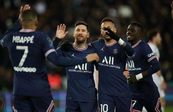 Hasil PSG vs Lorient di Liga Prancis 2021-2022: Trio Lionel Messi, Mbappe, dan Neymar Jr Menggila, <i>Les Parisiens</i> Pesta Gol