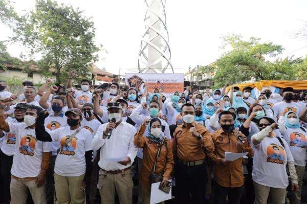 Emak-emak di Banten Mulai Bergerak! Tugu Situ Gintung Jadi ‘Titik Nol’ Perjuangan, Ini yang Mereka Suarakan