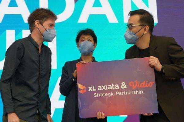 Kolaborasi XL Axiata dan Vidio Hadirkan Bonus Konten Premium