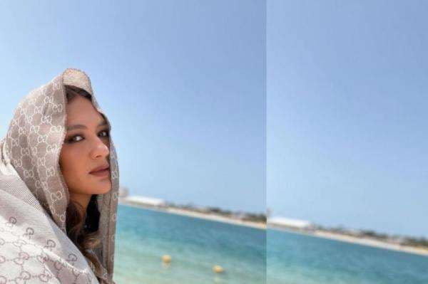 Paula Verhoeven Pakai Hijab dengan Makeup Nude Natural, Netizen: Kirain Kajol