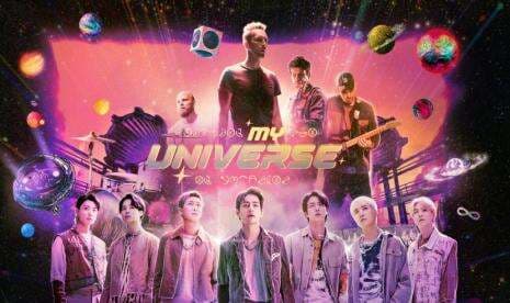 `My Universe` Coldplay ft BTS Masuk Nominasi Top Rock Song di Bilboard Music Awards