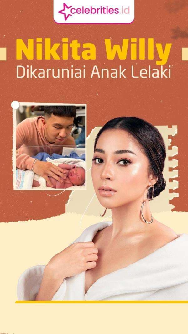 Infografis Nikita Willy Dikaruniai Anak Lelaki, Melahirkan di Amerika