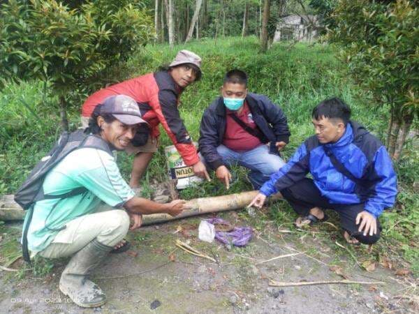 Temuan Mortir di Cangkringan, Sempat Keluar Asap Saat Terbentur Cangkul