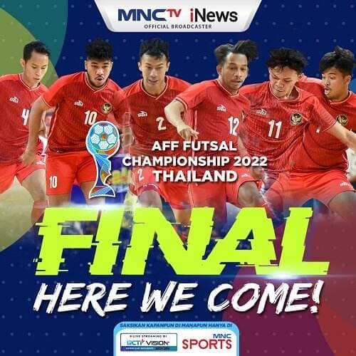 Jadilah Saksi Perjuangan Indonesia Vs Thailand di Final AFF Futsal Championship 2022 Sore Ini