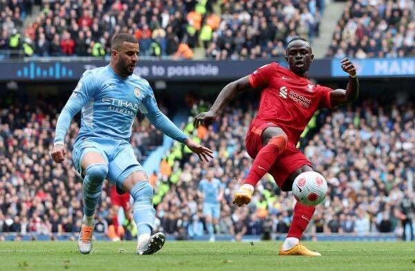 Hasil Manchester City vs Liverpool di Liga Inggris 2021-2022: Berjalan Sengit, The Reds Tahan Imbang The Citizens 2-2