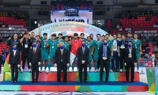 Timnas Futsal Indonesia Jadi Runner-Up Piala AFF Futsal 2022, Pemuda Perindo Beri Apresiasi