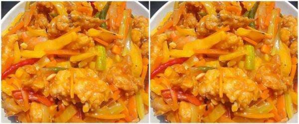 Resep ayam asam manis, praktis dan enak ala Chinese food