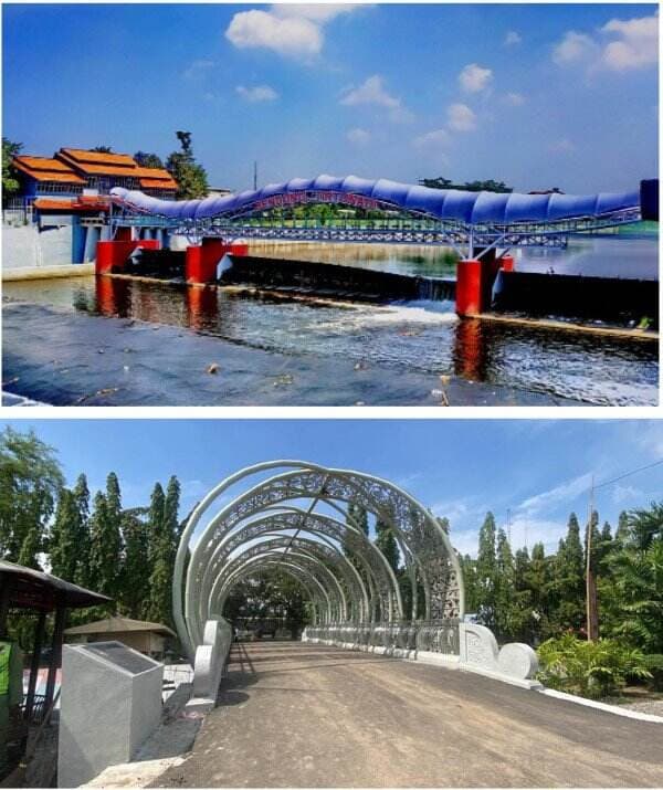 Ini Lho 2 Jembatan dengan Desain Unik, Ikon Baru Kota Solo