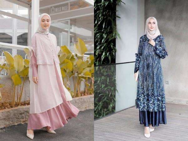 12 Model Gamis Brokat Modern dan Kombinasi, Terbaru 2022!