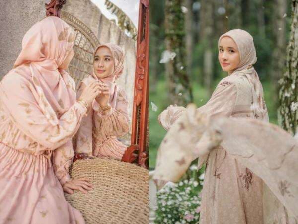 5 Inspirasi Baju Lebaran ala Laudya Cynthia Bella, Tampil Manis dan Elegan di Hari Raya