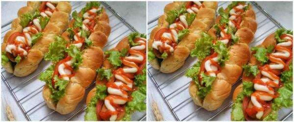 Resep hot dog saus mayones, jajanan modern yang lezat dan nikmat