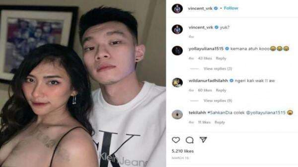 Pevoli Cantik Yolla Yuliana Kian Mesra dengan Kekasih, Netizen: Semoga Langgeng Ya!