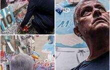 Jose Mourinho Kunjungi Mural Diego Maradona sebelum Pertandingan Napoli vs AS Roma