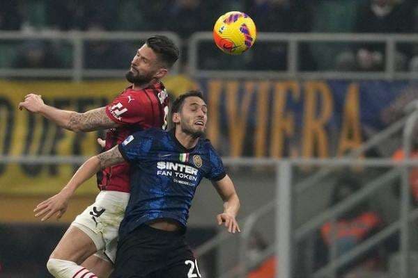 Preview dan Link Streaming Inter Milan vs AC Milan 20 April 2022