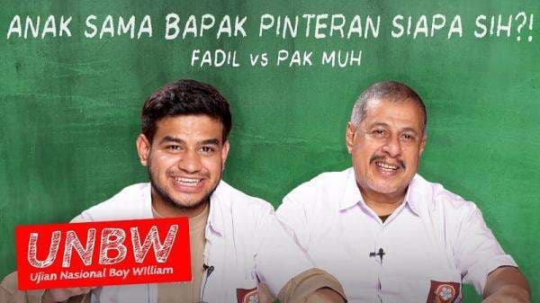 Bikin Ngakak, Fadil Jaidi dan Pak Muh Uji Pengetahuan Umum di UNBW