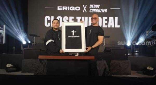 Invest Di Erigo, Deddy Corbuzier Gelontorkan Duit 10 M Lebih