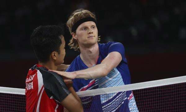 Profil Biodata Anders Antonsen, Jagoan Bulu Tangkis Denmark Fans Berat Anthony Ginting