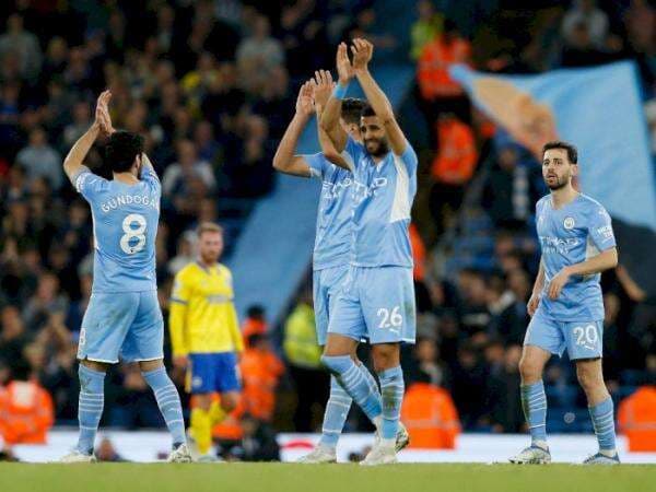 Menang 3-0 dari Brighton, Man City Geser Liverpool di Puncak Klasemen Liga Inggris