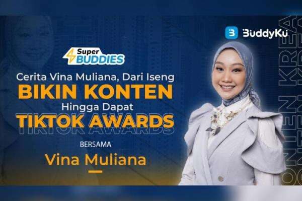 Cerita Vina Muliana, dari Iseng Bikin Konten hingga Dapat TikTok Awards Cerita Vina Muliana, dari Iseng Bikin Konten hingga Dapat TikTok Awards