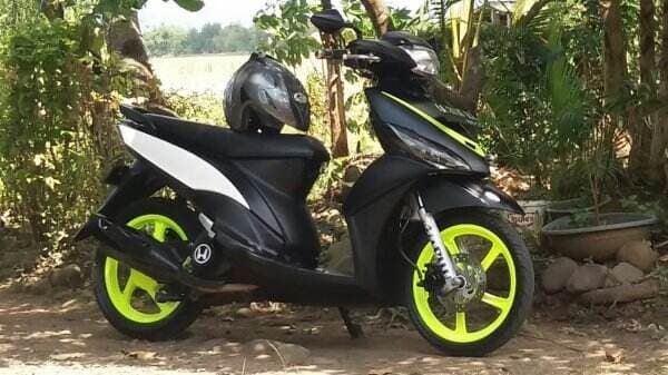 Simak Mio J Modifikasi Simple dan Hemat Budget, Namun Tetap Keren