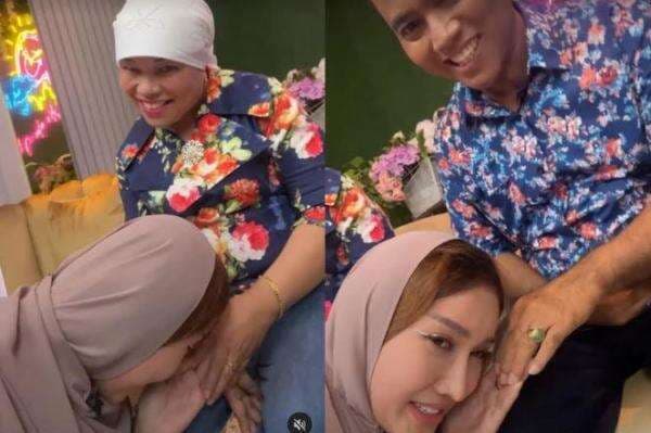 Lucinta Luna Nekat Minta Restu Orangtua Fadly Faisal: Becca Jangan Iri Ya, Aku Pemenangnya!